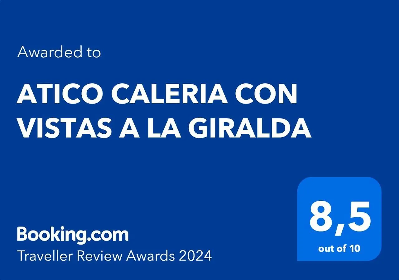 Appartement Atico Caleria Con Vistas A La Giralda à Séville
